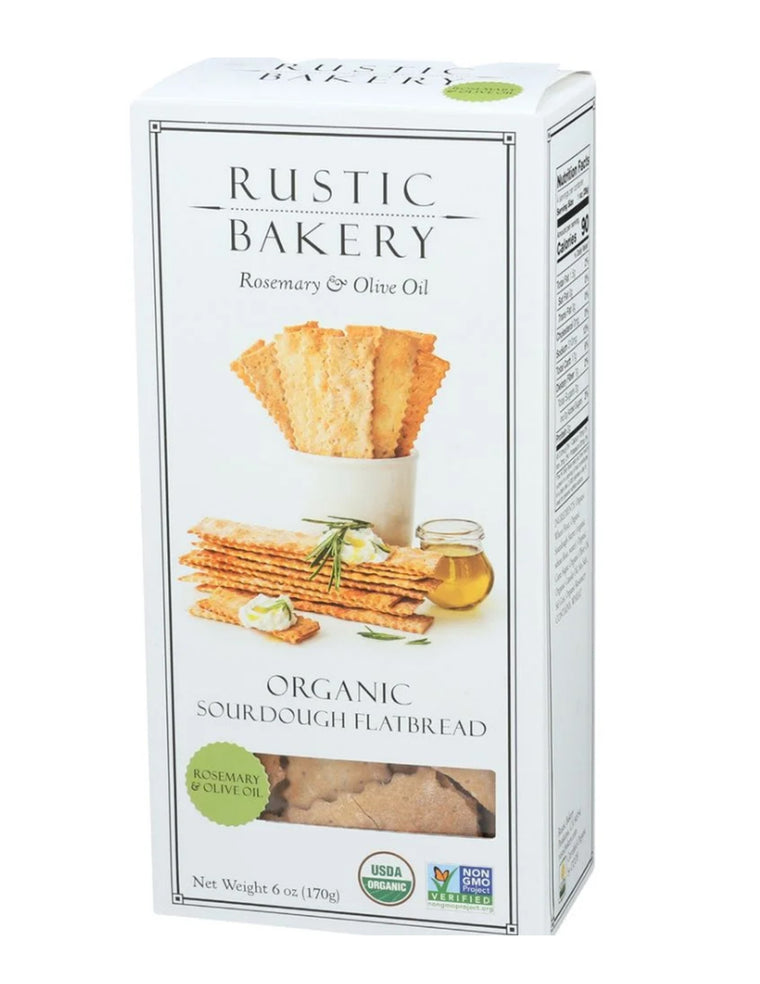 Rustic Bakery - Flatbread Rosemary & Olive Oil
