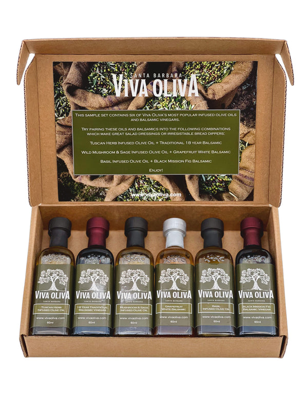 OLIVE BOX VIRGIN OIL 200ml 6個セット 6x60mlSampleSet-