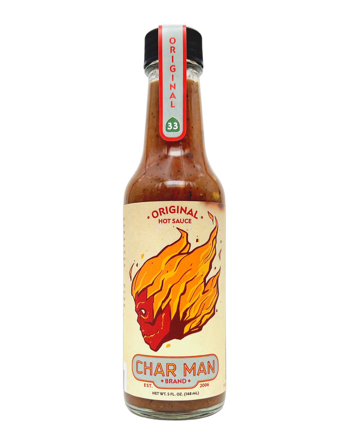 Char Man Brand Hot Sauce - Original