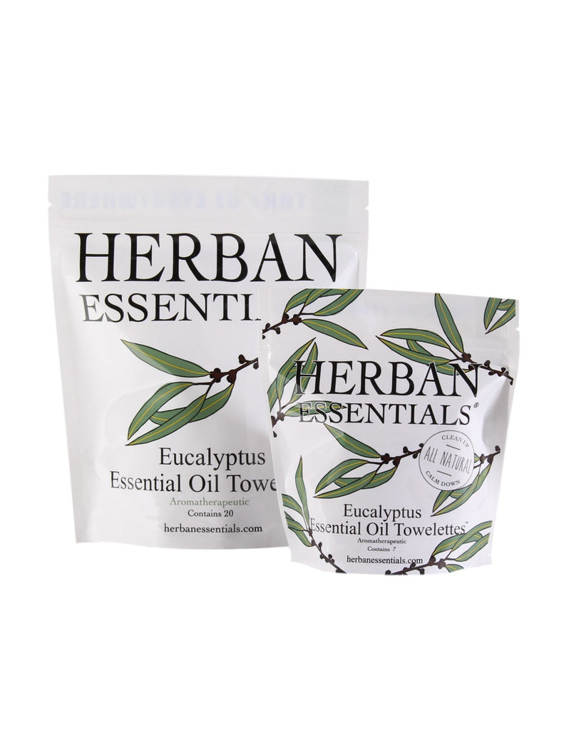 Herban Essentials - Eucalyptus Essential Oil Towelettes