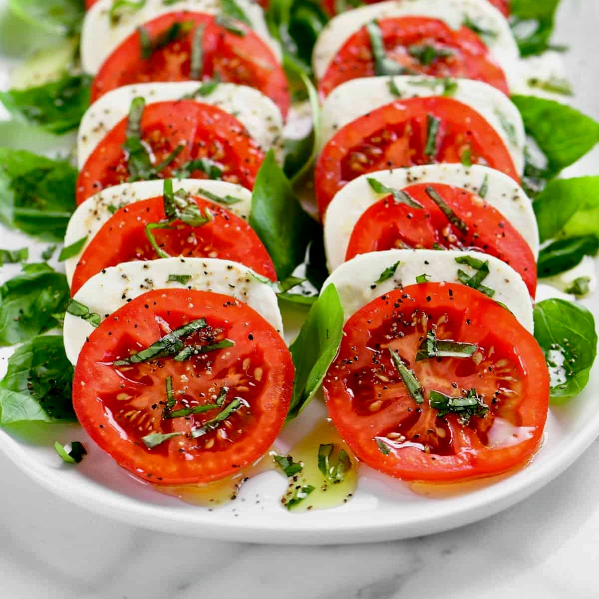 Caprese with Homemade Mozzarella