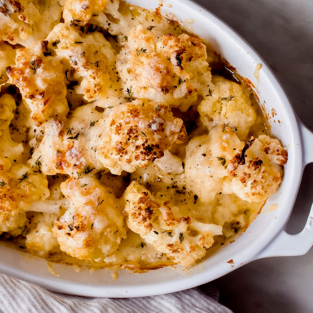 Truffled Cauliflower au Gratin
