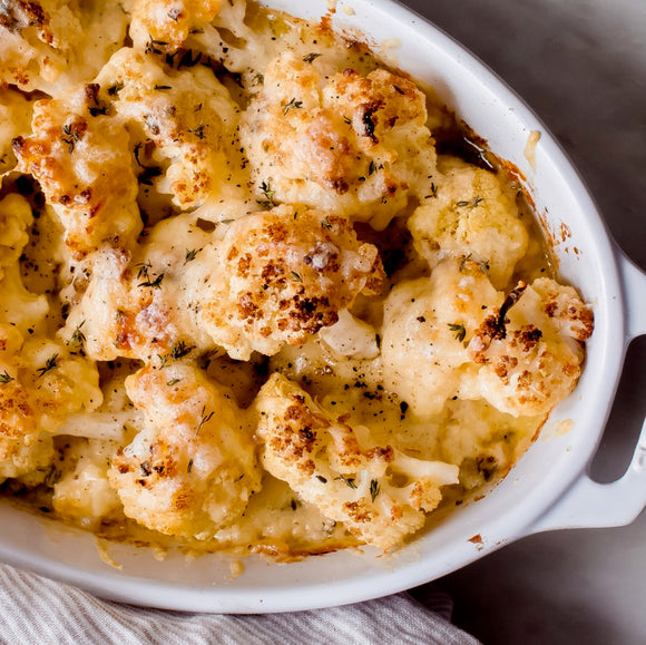 Truffled Cauliflower au Gratin