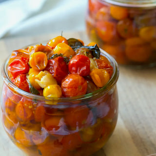 Tomato, Pepper, & Sweet Red Onion Confit