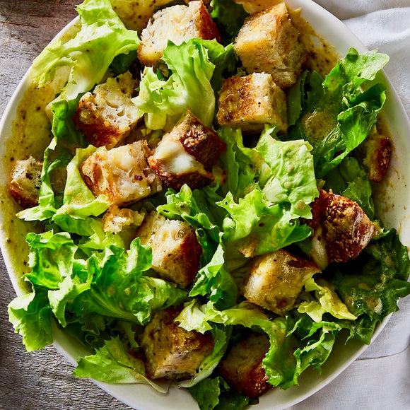 Wild Mushroom-Sage Extra Virgin Olive Oil Croutons