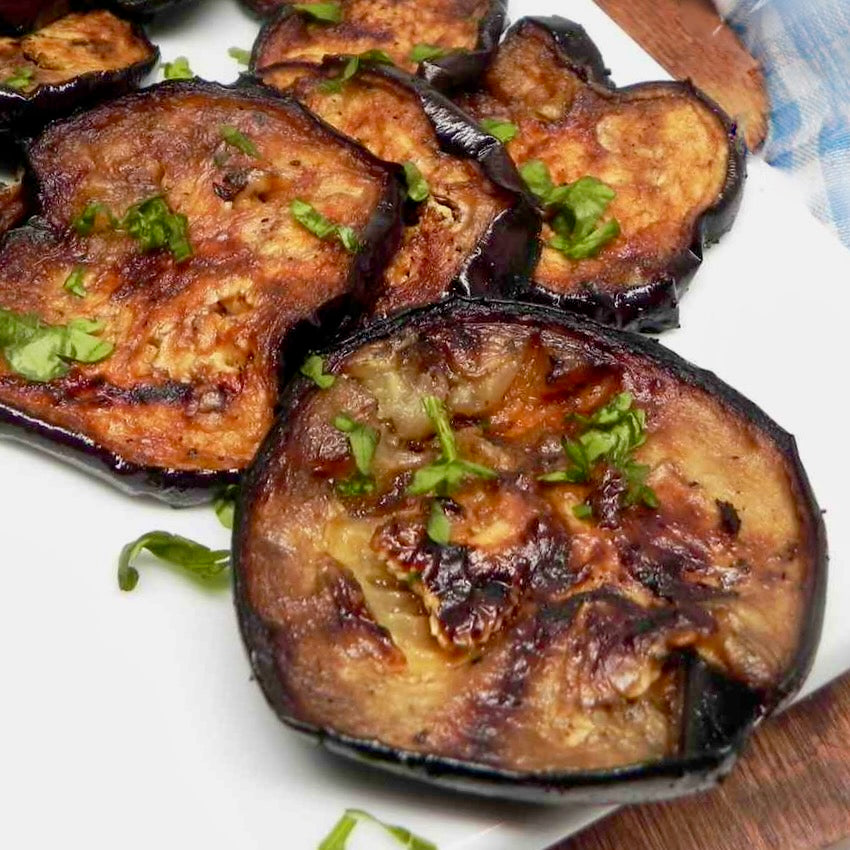 Neapolitan Herb Grilled Eggplant