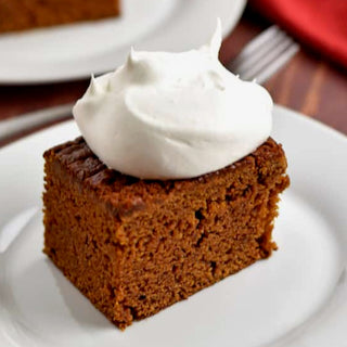 Zucchini Gingerbread with Roasted Almond Oil