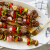 Rosemary Olive Oil Grilled Lamb Kabobs