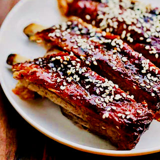 Honey-Ginger Balsamic Baby-Back Ribs