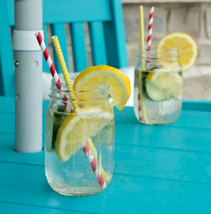 Lemon Cucumber Grapefruit Sparkler