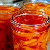 Spicy Sweet Italian Peppers Pickled in Jalapeño White Balsamic