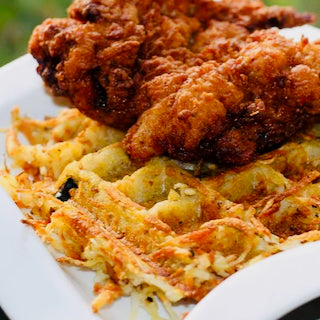 Baklouti Latke Waffles