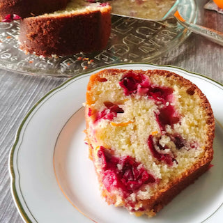 Cranberry-Lemon Olive Oil Cake