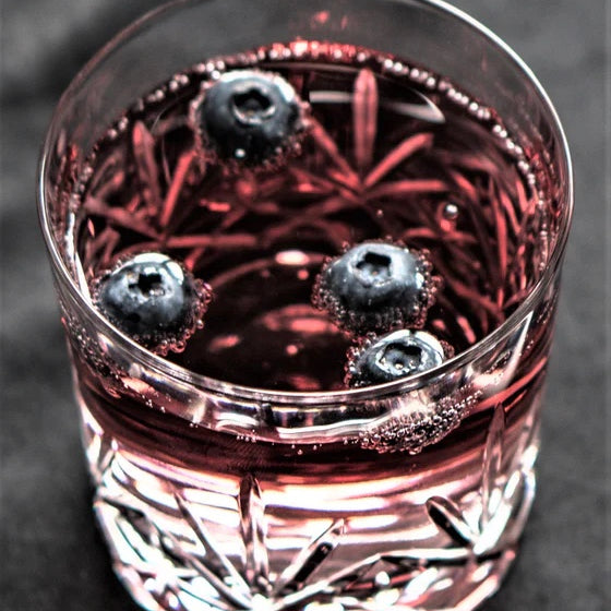Blueberry Lemon Thyme Shrub