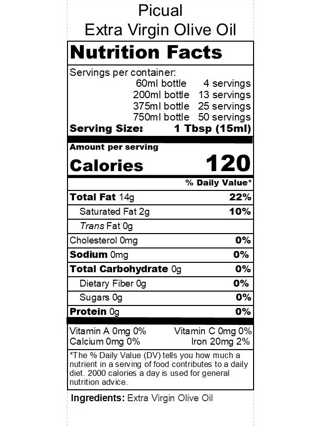 Picual - Chile - Mild - EVOO
