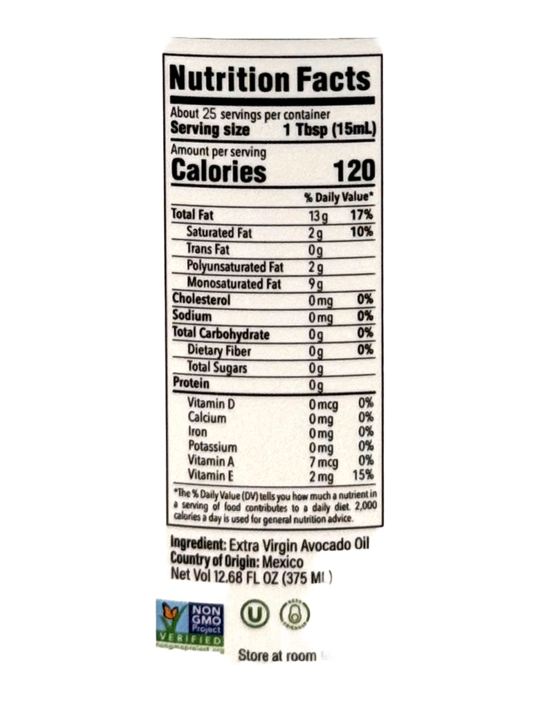 Extra Virgin Avocado Oil