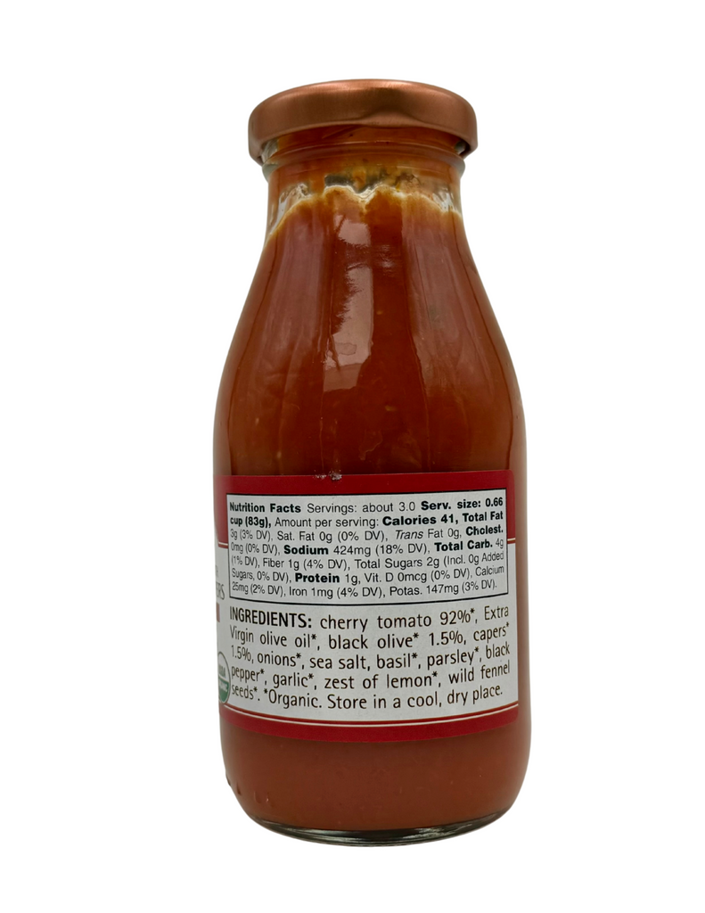 Bianco Rosso - 8.8 Oz Organic Sauce