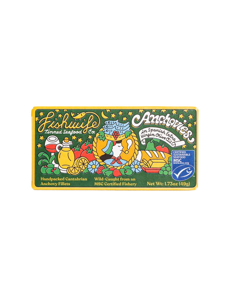 Fishwife - Cantabrian Anchovies in Extra Virgin Olive Oil