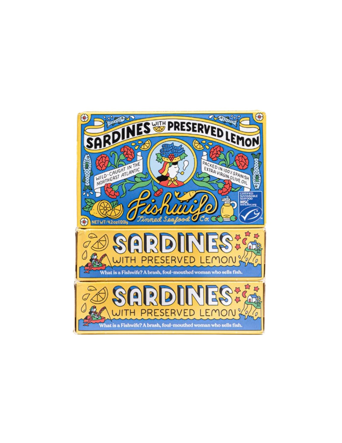 Fishwife - Sardines with Preserved Lemon