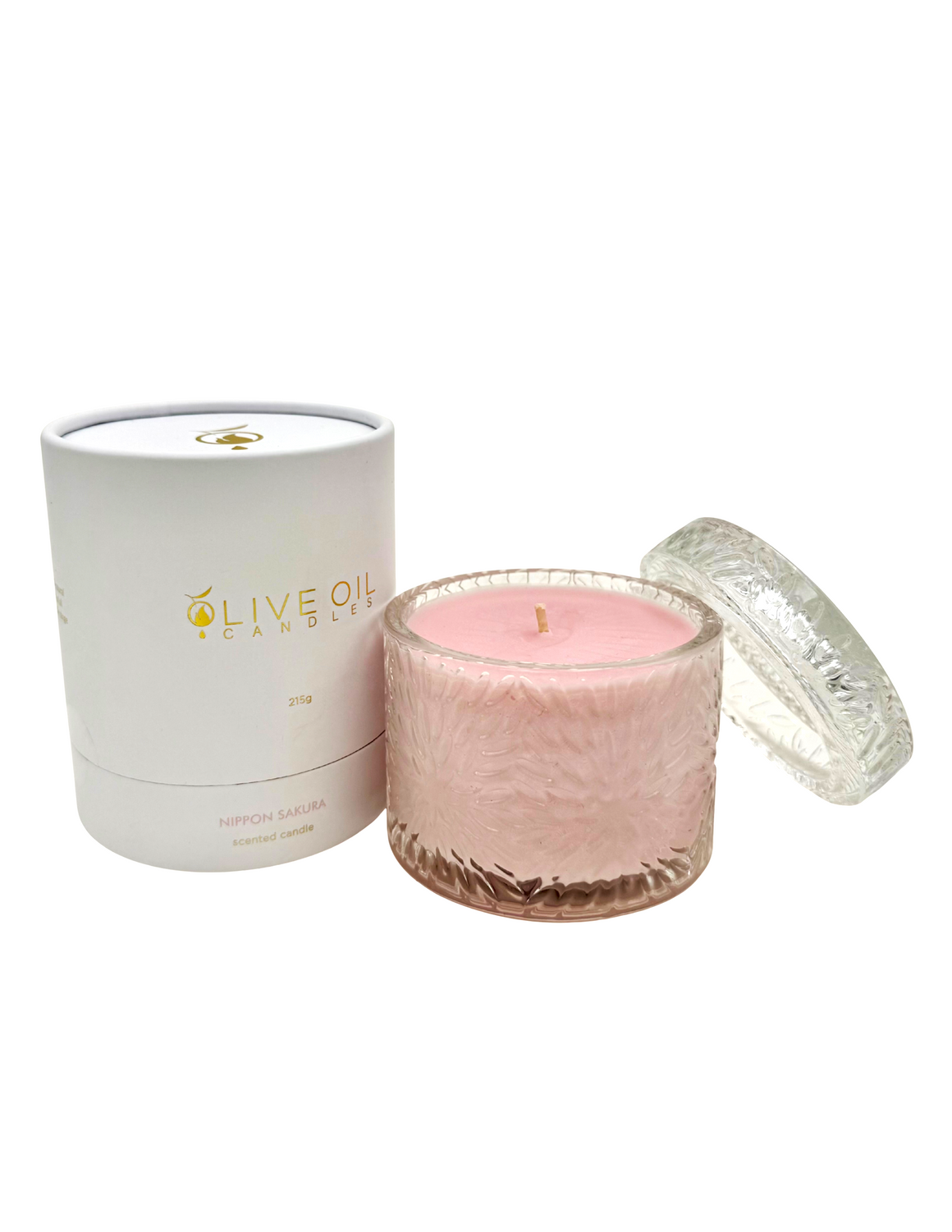 Olive Oil Skin Care Company - Olive Oil Candle - Nippon Sakura