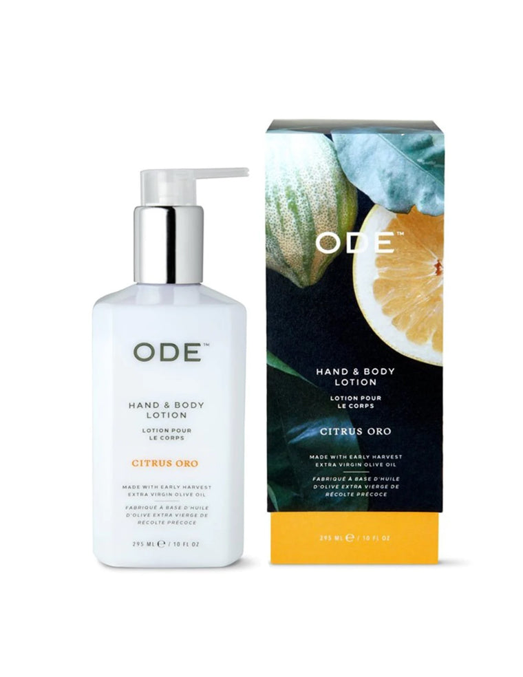 ODE from McEvoy Ranch - Hand and Body Lotion - CITRUS ORO