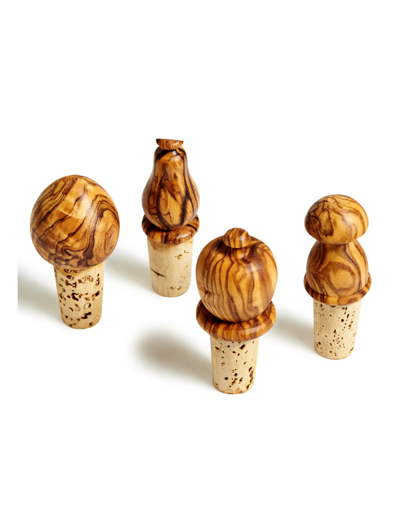Olive Wood Bottle Stopper