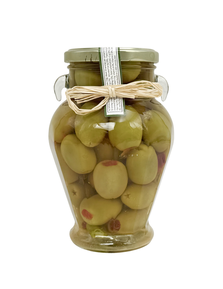 Delizia Red Pepper Stuffed Olives (Spicy Recipe)