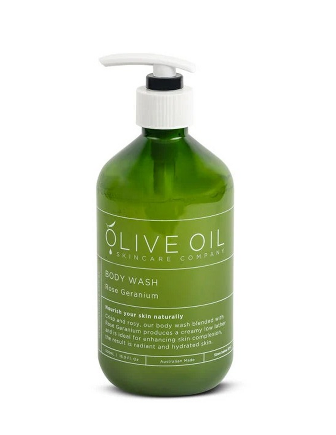 Olive Oil Skincare Company - Rose Geranium Body Wash