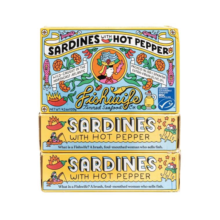 Fishwife - Sardines with Hot Pepper