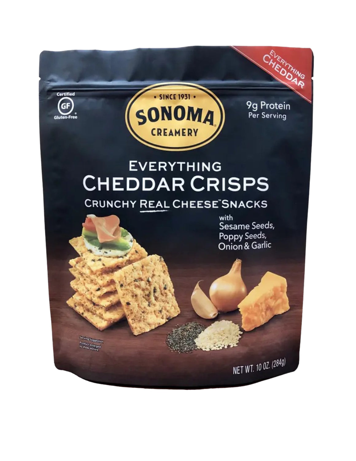 Sonoma Creamery Crackers - Everything Cheddar
