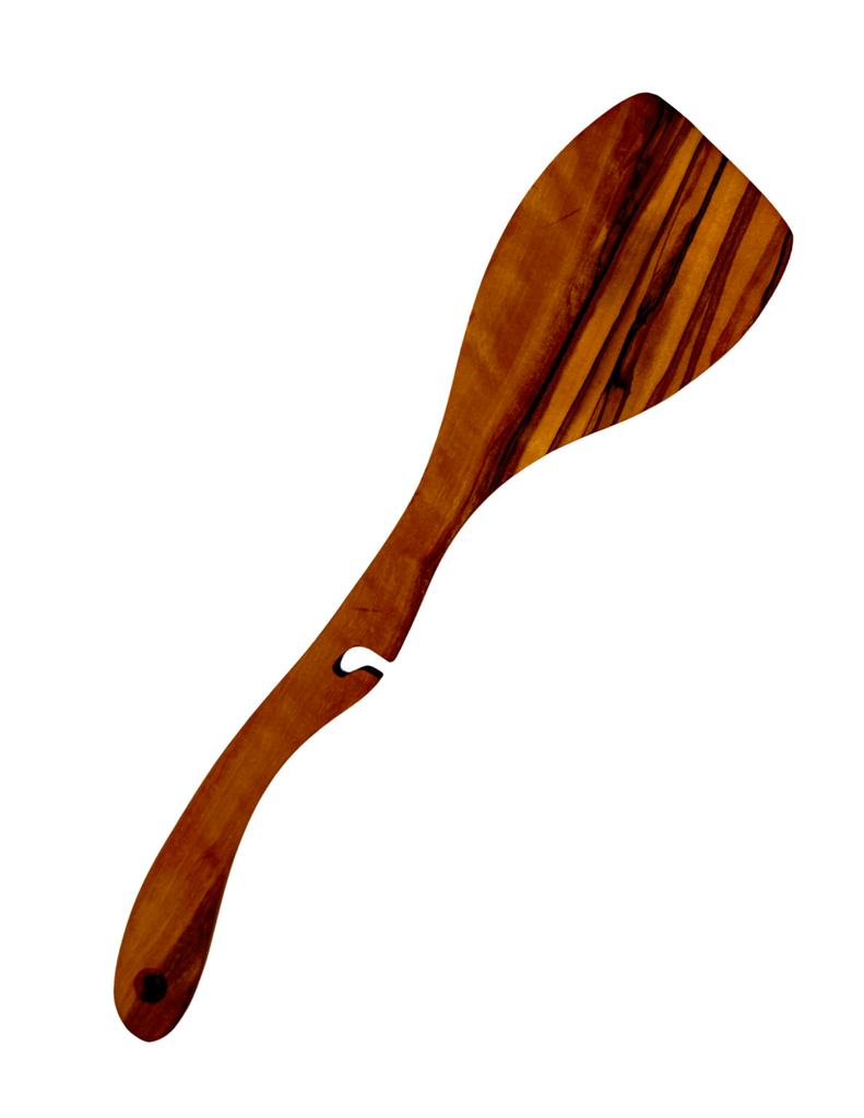 Olive Wood Spatula with Pot Holder