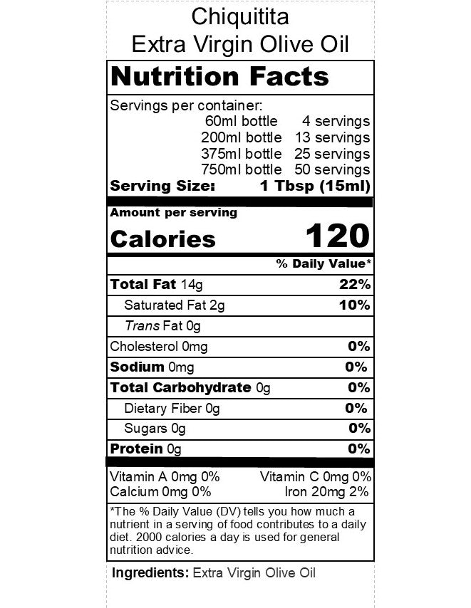 Chiquitita - Portugal - Mild - EVOO