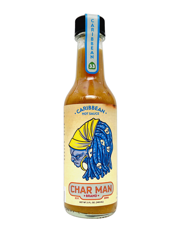 Char Man Brand Hot Sauce - Caribbean