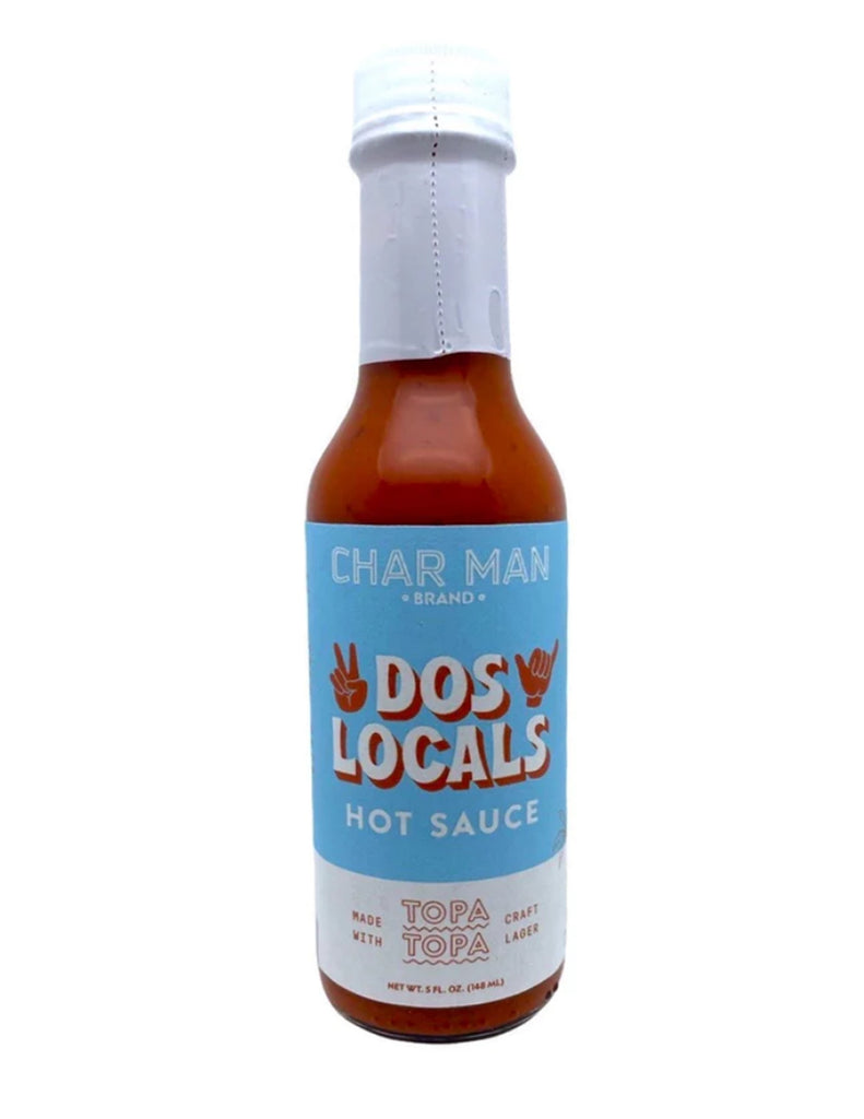 Char Man Brand Hot Sauce - Dos Locals