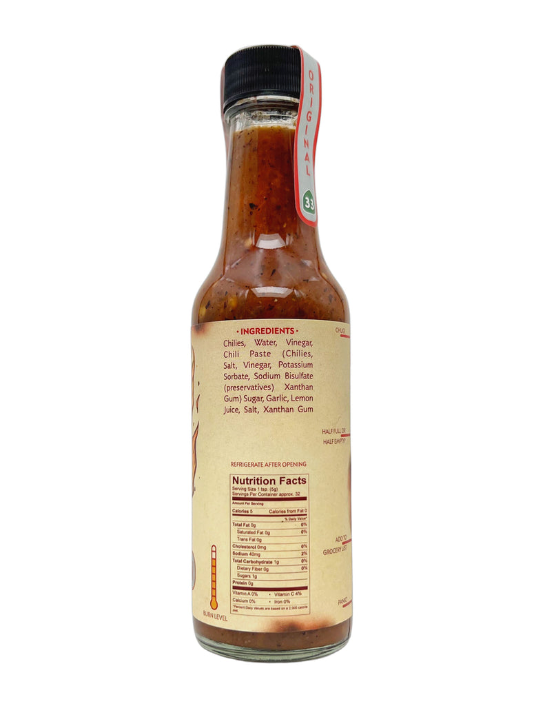 Char Man Brand Hot Sauce - Original
