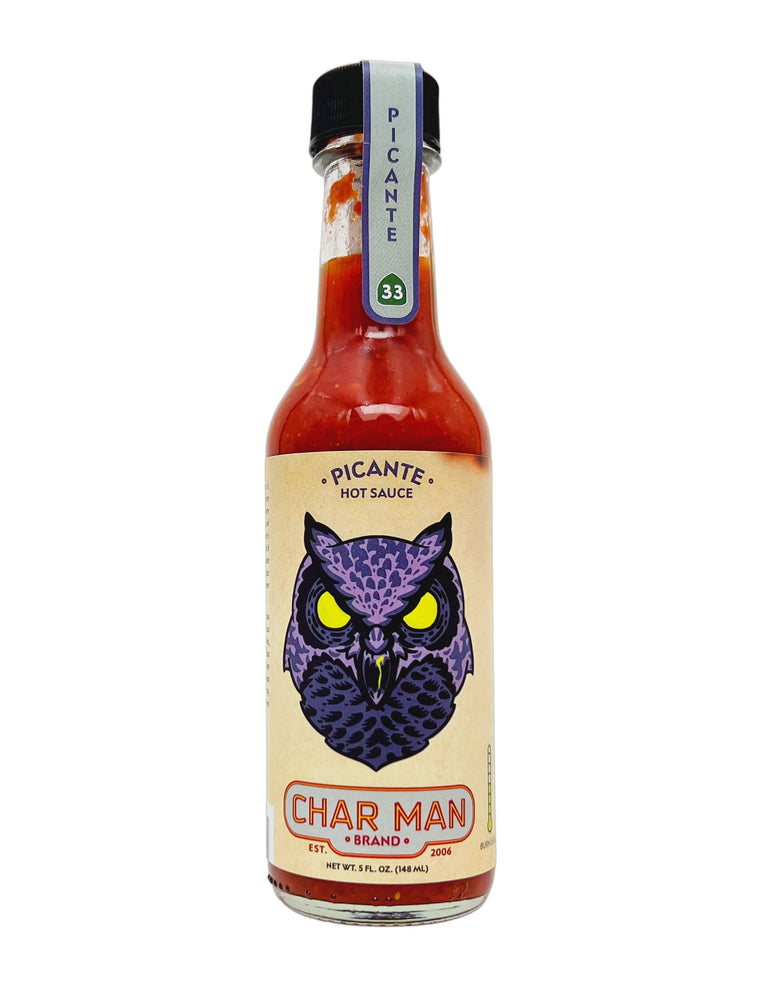 Char Man Brand Hot Sauce - Picante