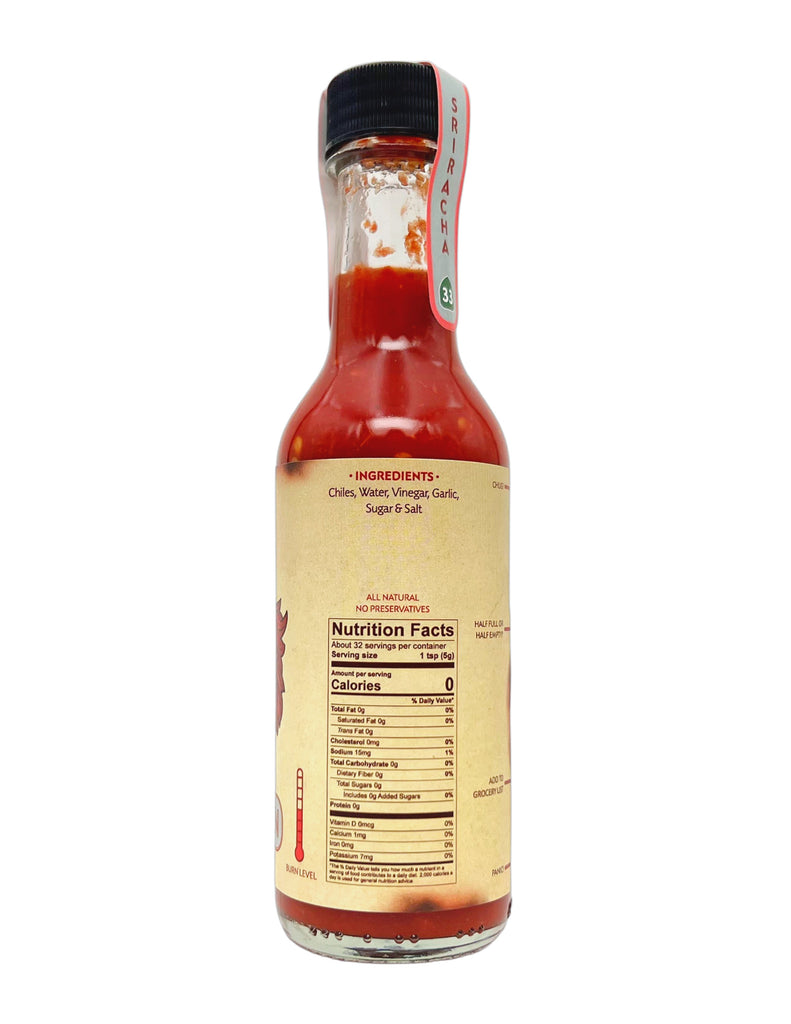 Char Man Brand Hot Sauce - Sriracha