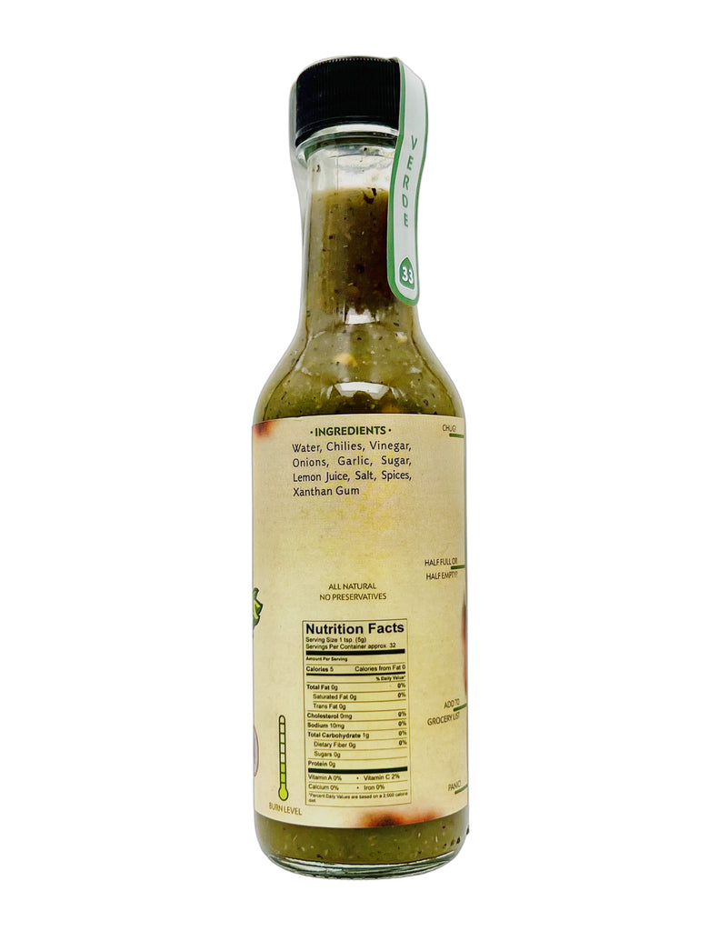Char Man Brand Hot Sauce - Verde