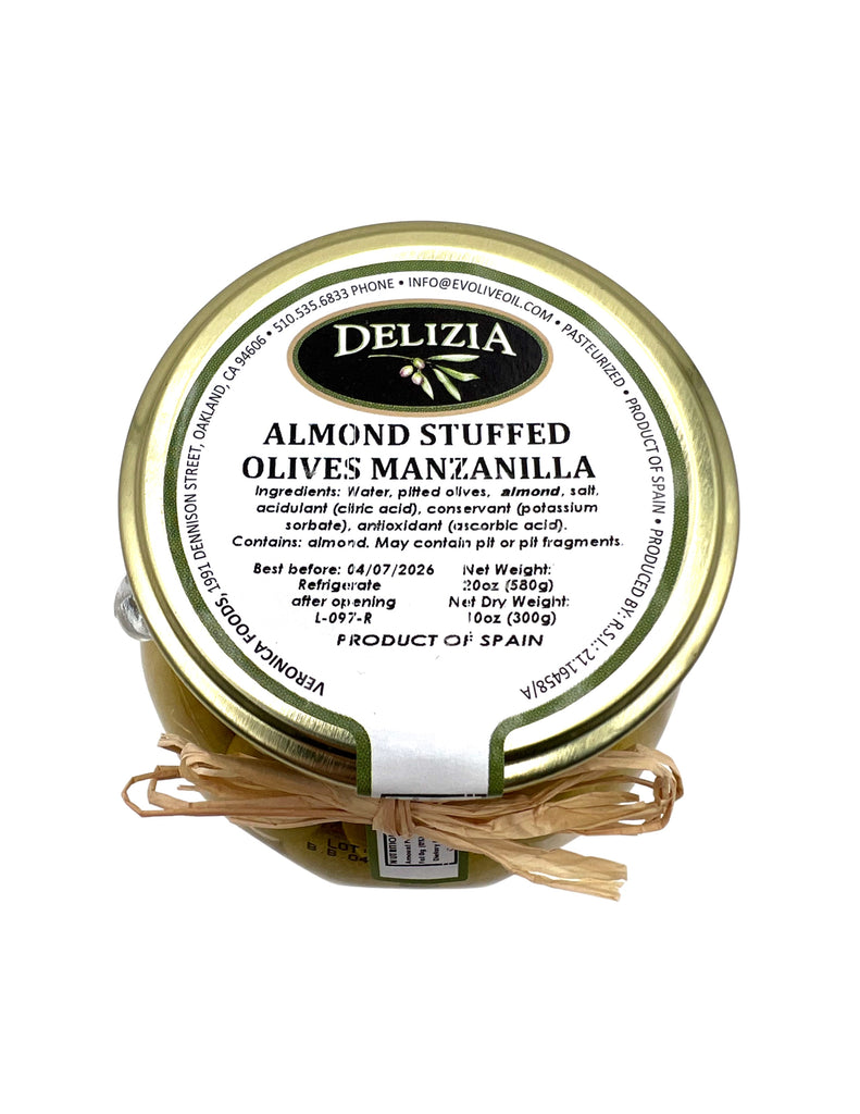 Delizia Almond Stuffed Manzanilla Olives