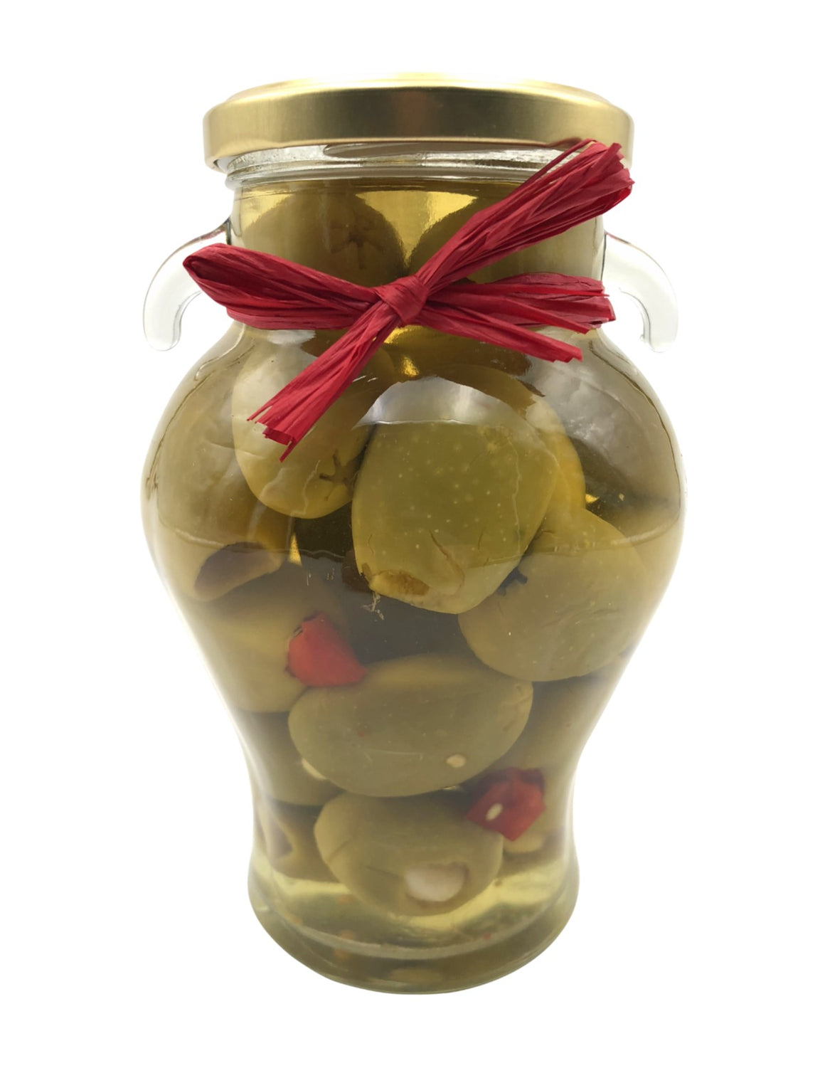 Delizia Garlic & Red Chili Stuffed Gordal Olives