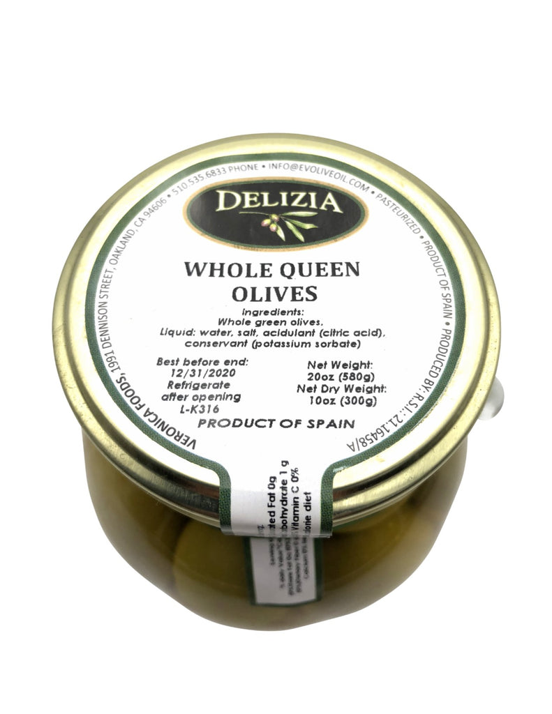 Delizia Whole Queen Gordal Olives