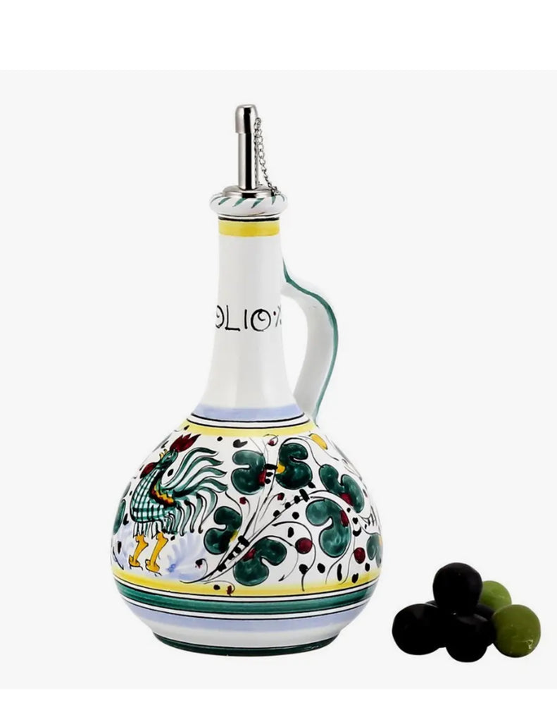 Artistica - Deruta of Italy Ceramics - Olive Oil Dispenser Bottles