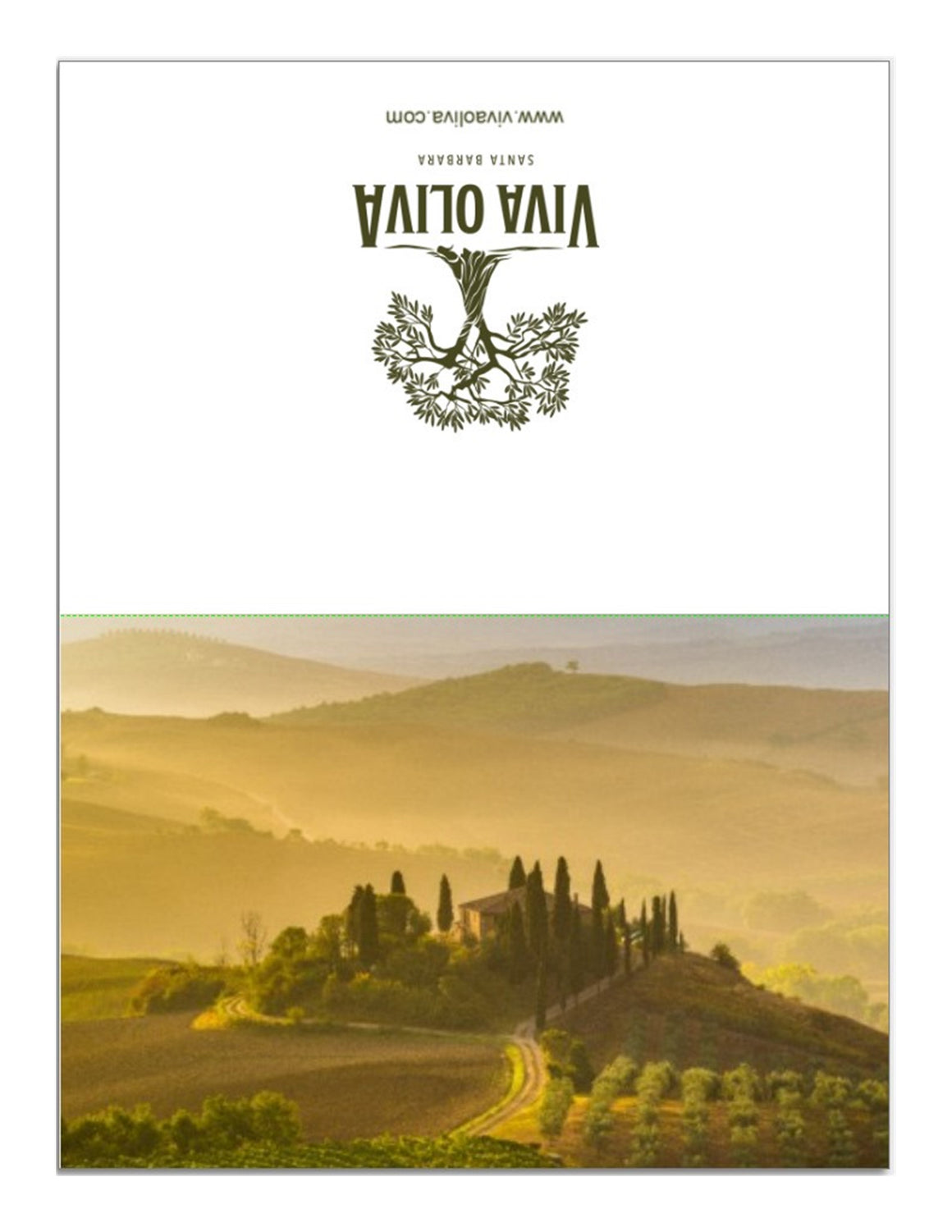 Greeting Card - Tuscan Mist