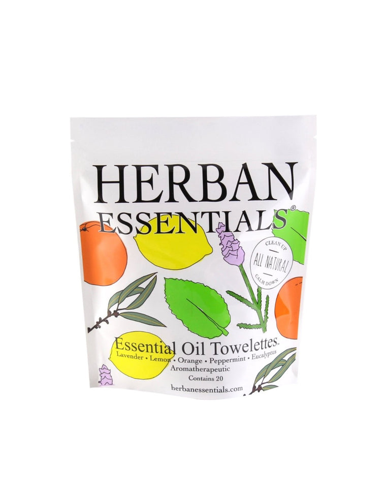 Herban Essentials - Assorted Essential Oil Towelettes