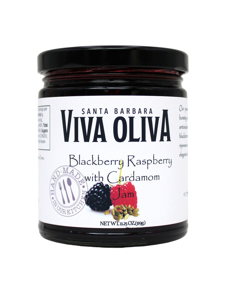 Viva Oliva Jam - Blackberry Raspberry with Cardamom