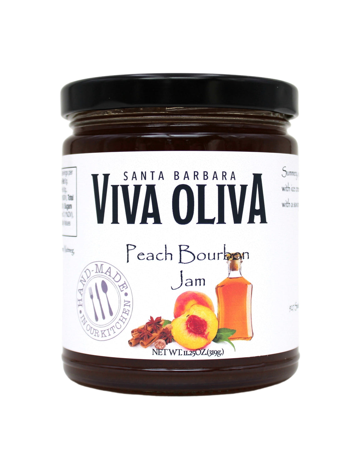 Viva Oliva Jam - Peach Bourbon