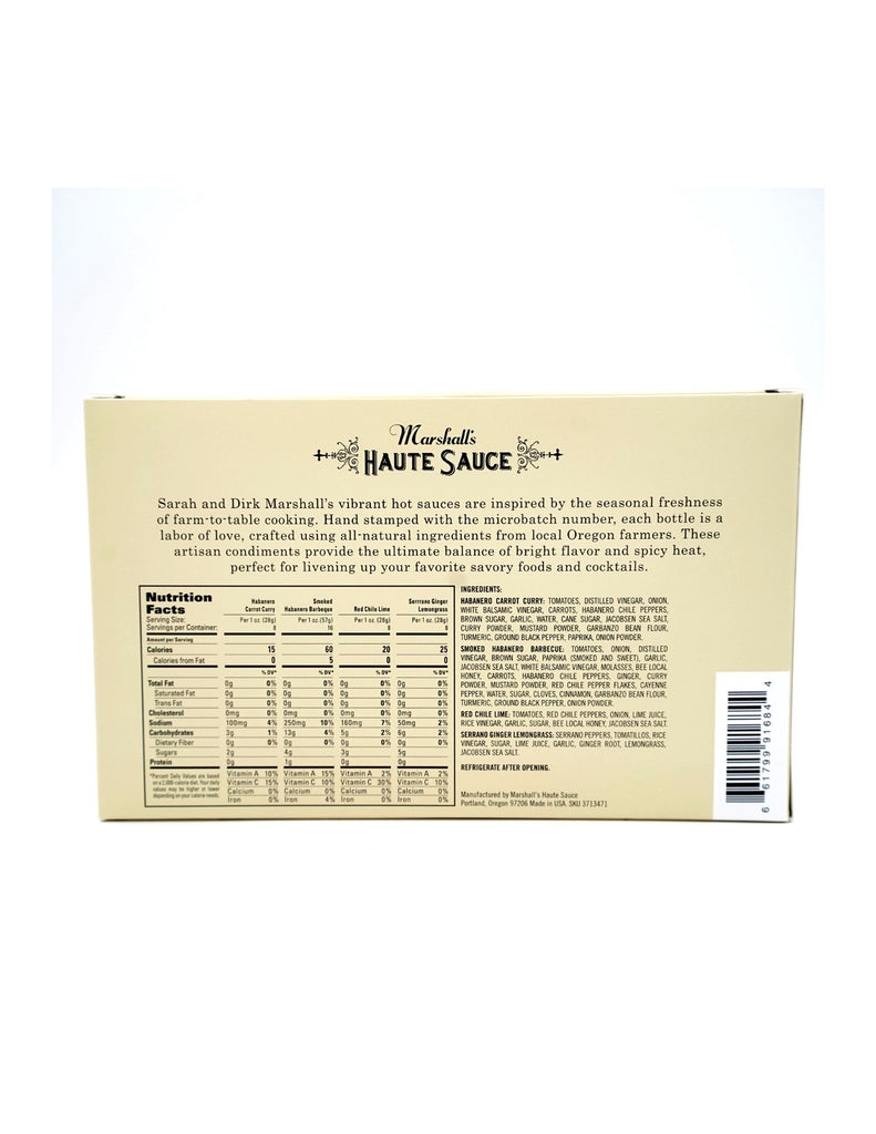 Marshall's Haute Sauce - Sampler