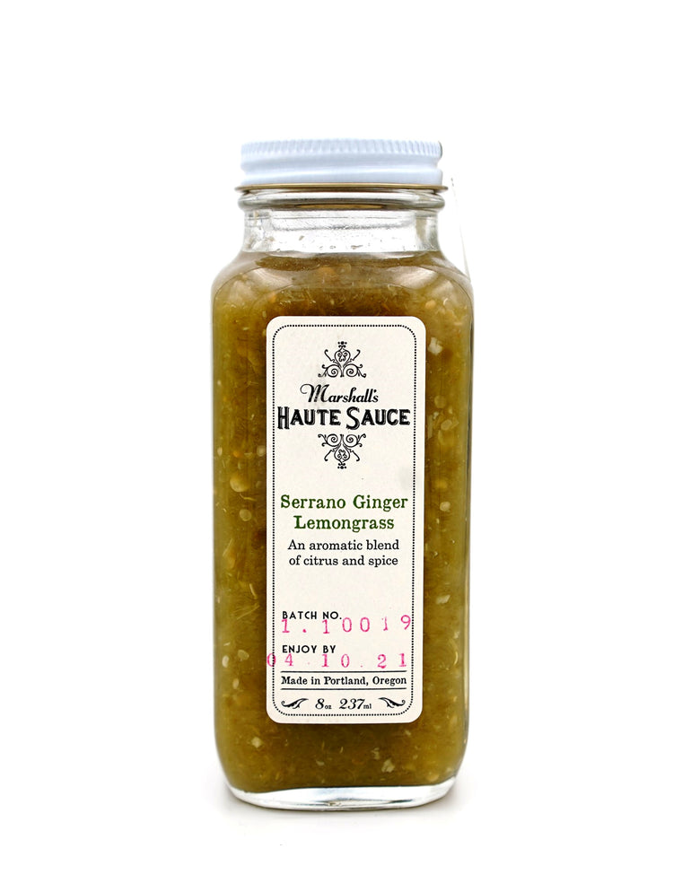 Marshall's Haute Sauce - Serrano Ginger Lemongrass