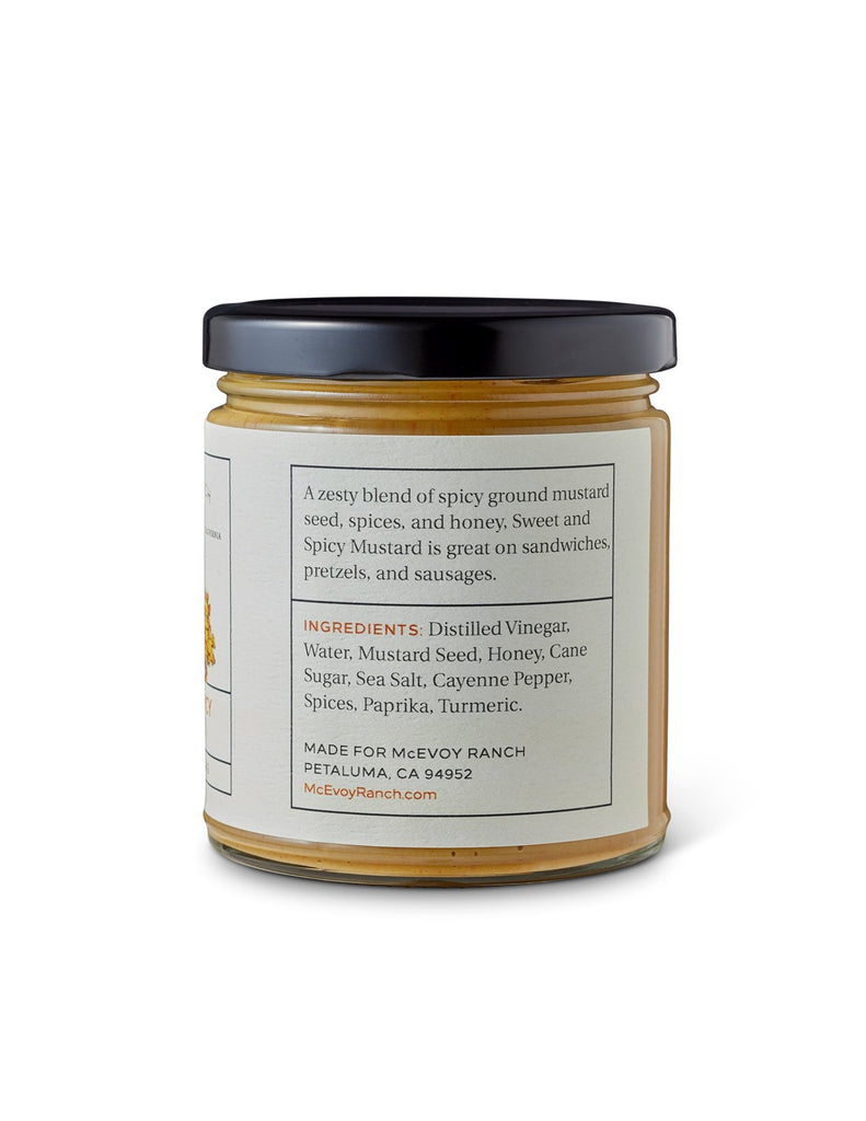 McEvoy Ranch Mustard - Sweet & Spicy