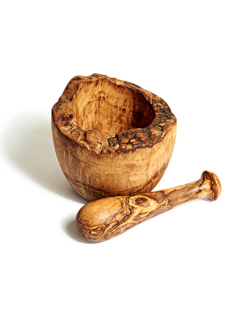 Olive Wood Mortar & Pestle